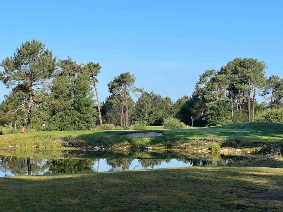 Agreable Maison Landaise Proche Du Lac Sanguinet Esterno foto